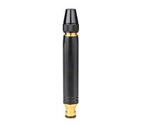 Boquilla de manguera resistente de alta presión para jardín, rociador de agua fácil de girar para lavado de coches, riego para jardinería, jardín, rociador de metal de latón resistente, lavadora de