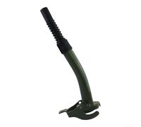 Boquilla de metal para bidón, con punta de goma flexible, sello de junta sin fugas, boquilla de goma de nitrilo desmontable y construcción (estilo verde)