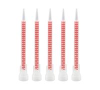 Boquilla de mezcla de epoxi, 10 Uds., cuadrados, boquilla de mezcla estática, tubo de mezcla de FMQ08-24L, aplicador de pistolas de pegamento AB