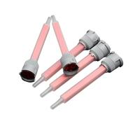 Boquilla de mezcla estática de 5 piezas, tubo mezclado de pegamento AB 10:1, mezclador estático de resina epoxi, juego de boquillas de mezcla cuadradas de 90mm for adhesivos de 50ml 10:1