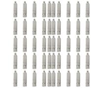 Boquilla de niebla de alta presión, pulverizador de microniebla para plantas de riego por aspersión de invernadero, plateado, 50 Uds., ajustable a 360° Three-section extended 0.20mm aperture 2010