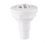 Boquilla de pared para piscina y spa, puerto de succión, color blanco, compatible con Hayward Sp1026d para entradas de 32 mm y 38 mm, circulación de agua fiable al aire libre