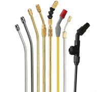 Boquilla de patrón ajustable con extensión telescópica de acero inoxidable para sistemas de rociadores de mano de jardín y agricultura (G)