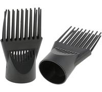 Boquilla de peine para secador de pelo, 2 unidades, compatible con todos los sopladores de pelo, normal