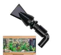 Boquilla de pico de pato para acuario, material duradero de alta calidad, equipo de pescado de grado profesional, boquilla de ajuste de pico de pato 360, protector | Ayuda fiable para bomba de agua de