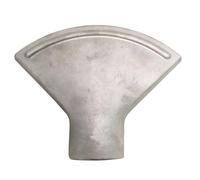 Boquilla de pico pato en forma abanico Cabezal rociador ancho y plano Resistente a altas temperaturas Fácil instalación para enfriamiento Secado Limp aluminum alloy Style F - 1.5-inch internal thread