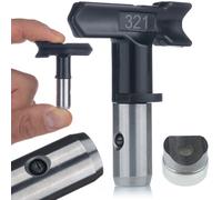 Boquilla de pintura Rosfix UltraBlack 321 para equipos de pintura de alta pre...