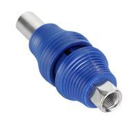 Boquilla de pistola de grasa de acero inoxidable, resistente a la corrosión, conexión de lubricación de alta presión, liberación rápida, acoplamiento de grasa automotriz