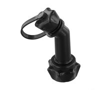 Boquilla de plástico con tapa a prueba de fugas para recipientes dobles, boquilla de depósito de combustible segura para dispensación controlada y para una fácil instalación, pieza de equipo de jardín