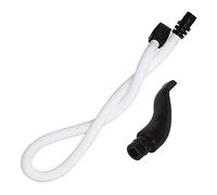 Boquilla de plástico para melódica de 57 cm de largo, tubo flexible con una boquilla de repuesto para melódica, armónica, melódica, kit de tubo de melódica, kits de boquilla de melódica