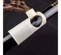 Boquilla de práctica de flauta para principiantes, silbato ligero hecho de plástico, ideal para aprender teclas (A: llave S-G blanca)
