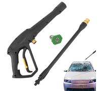 Boquilla de presión para manguera - Cabezal pulverizador | Boquilla de manguera de jardín de alta presión con 140 bares para jardín, terraza, césped, cocina, lavado de coche