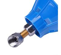 Boquilla de pulverización agrícola de cobre con opciones de agujero de 5/7 para riego y aplicación de alta presión, paquete (5 agujeros)