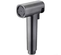Boquilla de pulverización ajustable para inodoro, bidé, lavado de coches y limpieza del hogar, flujo de agua de alta presión, construcción de plástico, mango ergonómico, 4 modos de pulverización
