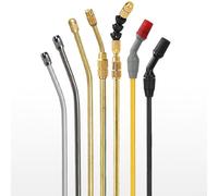 Boquilla de pulverización ajustable para pulverizador de presión de mano, lanza telescópica de jardín con extensión de acero inoxidable, reemplazo de varita de riego extensible (C)