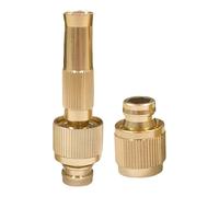 Boquilla de pulverización de manguera, boquilla de manguera de agua, boquilla de jardín, adaptador de boquilla de manguera para exteriores, boquilla de agua, boquillas de manguera de latón, boquilla