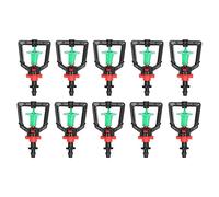 Boquilla de pulverización de refracción con microaspersor Giratorio de 360 Grados, Boquilla Tipo G, Boquilla atomizadora de riego de Plantas, tubería de riego para Invernadero