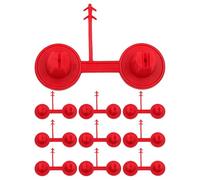 Boquilla de pulverización, juego de 10 aplicadores de precisión verticales y horizontales, puntas de boquilla ancha, para aislamiento y construcción, sellado de aire en casa, relleno de pared y techo