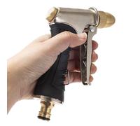 Boquilla de Pulverización para Manguera de Jardín,Nozzle Rotatorio Antideslizante | Rociador De Agua A Alta Presión - Múltiples Modos De Descarga Para Limpieza Y Riego De Jardín Patio Césped Coche