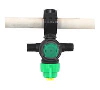 Boquilla De Pulverización Para Manguera De Riego,25mm Cabeza De Riego Forma De Abanico,Boquilla De Agua | Para Riego De Césped, Riego Exterior, Agricultura Y Campos Agrícolas