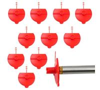 Boquilla De Pulverización Plana - Punta De Espuma En Forma De Abanico | Juego De Extensores Reutilizables De 10 Piezas Para Llenado De Precisión, Accesorio Aplicador De Poliuretano, Herramienta De Sel