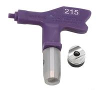 Boquilla de pulverización sin aire para pulverizador, construcción de acero sólido, acabado fino, compatible con modelos Wagner, tamaños 209 a 655, 20° a (215)