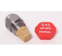 Boquilla de quemador de aceite DANFOSS HFD 0,45/45°
