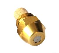 Boquilla de quemador de aceite de 60 grados 0,5 Usgal/h, cono completo, calefacción de latón para caldera, horno, quemadores residenciales comerciales