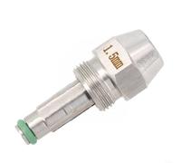 Boquilla de quemador de aceite residual de chorro de sifón de acero inoxidable compatible con montaje estándar de quemador de aceite residual y requisitos de orificio (1,5 mm)