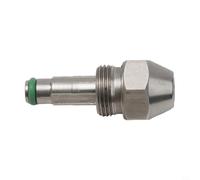 Boquilla de quemador de aceite usado, conjunto de chorro de sifón de acero inoxidable para cobertura completa de pulverización C en equipos industriales de combustión de aceite (1.0 mm)