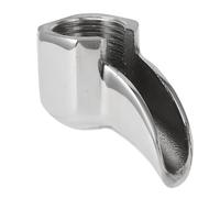 Boquilla de reemplazo para portafiltro de acero inoxidable para máquina de café semiautomática Expobar, accesorio para a prueba de salpicaduras y fugas con instalación (Tornillo de 1 vía 1,5 MM)