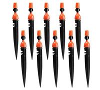 Boquilla de refracción automática cónica para colgar, unidad de aspersor atomizador, soporte de manguera de jardín, kit de pulverización de riego por goteo, kit de pulverización de jardinería