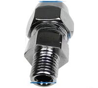 Boquilla de refrigeración por agua para fresadora CNC, husillo, 8 mm/10 mm, boquilla de agua de metal con tuerca hexagonal, protección contra fugas para máquinas de grabado, motor de husillo
