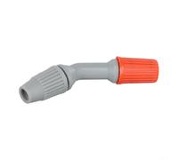 Boquilla de repuesto para lanza pulverizadora, forma de ventilador ajustable para un uso fácil (naranja)