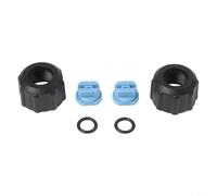 Boquilla de repuesto para limpiador de alfombras, boquilla de limpieza de tapicería y boquilla de lavado de asiento de coche, kit de tuercas de boquilla para Karcher para Puzzi 8/1 10/1 100 200 (4.130