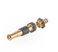 Boquilla de riego ajustable de latón brass soft 12,5?cm, conexión