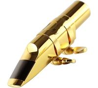 Boquilla de saxofón 5C/6C/7C/8C instrumento musical profesional con cubierta de metal saxofón alto accesorios prácticos de boquilla(7C Sax Mouthpiece)
