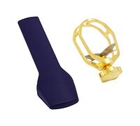 Boquilla de saxofón para cabeza con mango largo, cubierta protectora para saxofones altos, repuesto para saxofón musical, cubierta de clip de ligadura