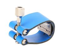 Boquilla de Saxofón, Sujetador de Corbata de Cuero, Tornillo Ajustable, Sujetador de Clip de Corbata para Saxofón Tenor, Acabado Satinado para Rendimiento