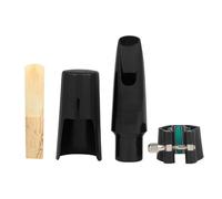 Boquilla De Saxofón Tenor, Juego De Almohadillas Dentales Con Clip Para Sombrero, Accesorios Para Instrumentos De Viento De Madera Práctico Accesorio de Saxofón