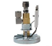 Boquilla de sifón para quemador de aceite residual con spray atomizador de aire para atomización eficiente de combustible y tamaño de partícula de pulverización ajustable 0 5 2 0 mm (0,5 mm)