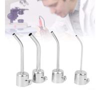 Boquilla de soldadura curvada de acero inoxidable para estación de retrabajo de aire caliente serie 850, ángulo de 45 grados para eficiencia (8 mm)