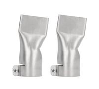 Boquilla de Soldadura de Boca Ancha Plana de 40 Mm, Acero Inoxidable, Resistente Al Calor, Fácil Reemplazo, a Prueba de Fugas, para la Mayoría de Pistolas de Soldadura de Aire