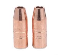 Boquilla de soldadura de cobre 401-6-50 compatible con antorchas MIG refrigeradas por aire que requieren una dimensión de orificio de 1/2 pulgada