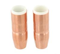 Boquilla de soldadura MIG N-M1200C/2 pulgadas de repuesto de cobre con alto rendimiento resistente al desgaste para Miller para boquilla conductora MDX-250 y T-M,