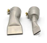 Boquilla de soldadura plana de 20 mm + boquilla de soldadura de pistola de calor de 40 mm para la mayoría de pistolas de soldadura de plástico de marca