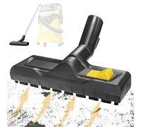 Boquilla de succión seca para Kärcher WD3 WD4 WD5 WD6, boquilla de suelo de repuesto para aspiradora de agua y polvo Kärcher, boquilla de aspiradora giratoria de 360° 35mm para aspiradora seca Kärcher