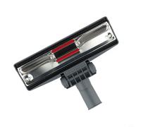 Boquilla de suelo para aspiradora, conector de 35 mm, cepillo telescópico con ruedas para suelos duros y alfombras, pie de repuesto compatible con HOOVER para VAX y otros modelos, gris