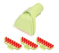 Boquilla de tapicería de 4 pulgadas con lente extraíble para Bissell para Little Green 1400B 4075 1425 2458 3194 3353 limpiador de alfombras Accesorios de plástico goma verde escaleras muebles