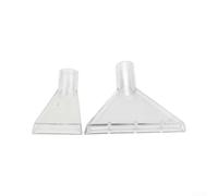 Boquilla de tapicería transparente de 32 mm, herramienta de extracción para aspiradoras Numatic, punta de pulverización de cola de pez para limpieza profunda de tela, asientos de coche y sofás